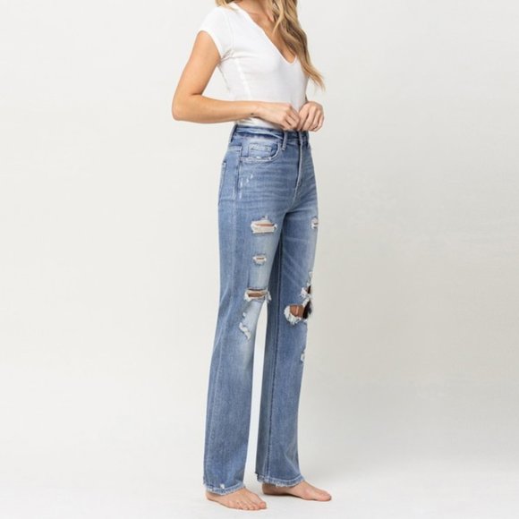 *NEW* Flying Monkey 90's Vintage Dad Jeans - Picture 7 of 10